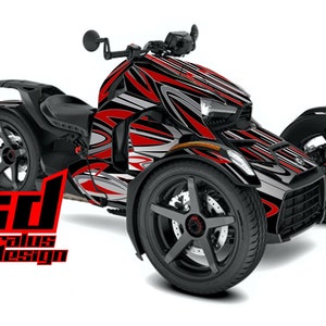 Can Am Ryker Sport & Ryker Kundgebungen 2019-2025 Graphic Wrap Decal Kit "Classic"