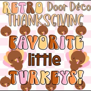 Thanksgiving Classroom Door Décor