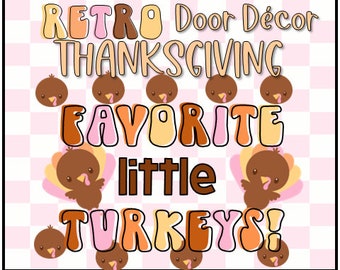 Thanksgiving Classroom Door Décor