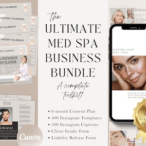 MedSpa Instagram Botox Filler Template Med Spa Template Botox Instagram Template Waxing Consent Form Esthetician Post Med Spa Social Media