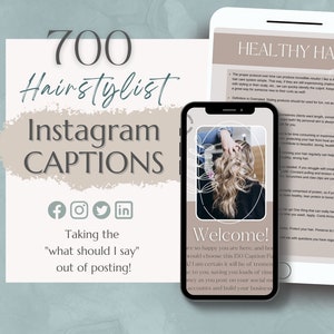 Hairdresser Social Media Caption Hairstylist Instagram Caption Hair Salon Instagram Hair Caption Instagram Hair Stylist Instagram Caption