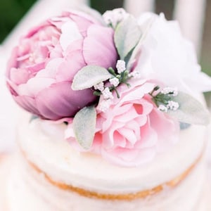 1st Birthday Cake Topper First Birthday Cake Topper Wedding Cake Topper Wedding Girl Birthday Topper Flower Cake Topper Flower Floral Cake