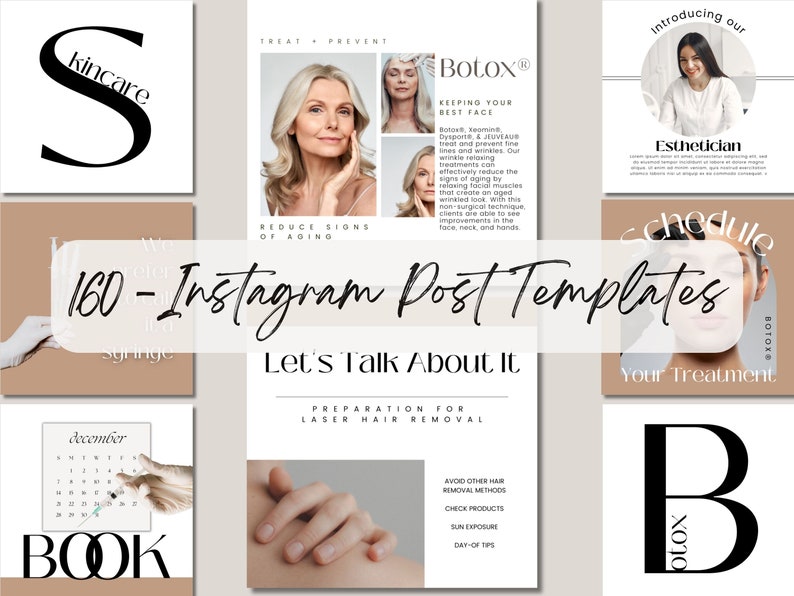 MedSpa Instagram Botox and Filler Template