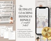 Coaching Business Toolkit Life Coach Template Business Coach Template Mental Health Coach Template Nutrition Coach Gift Client Intake Form