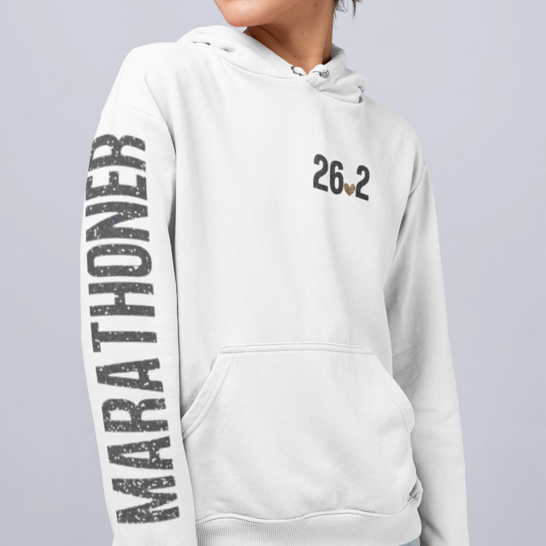 Women 26.2 Shirt Marathoner Gift for Runner Marathon Sweatshirt Hoodie
