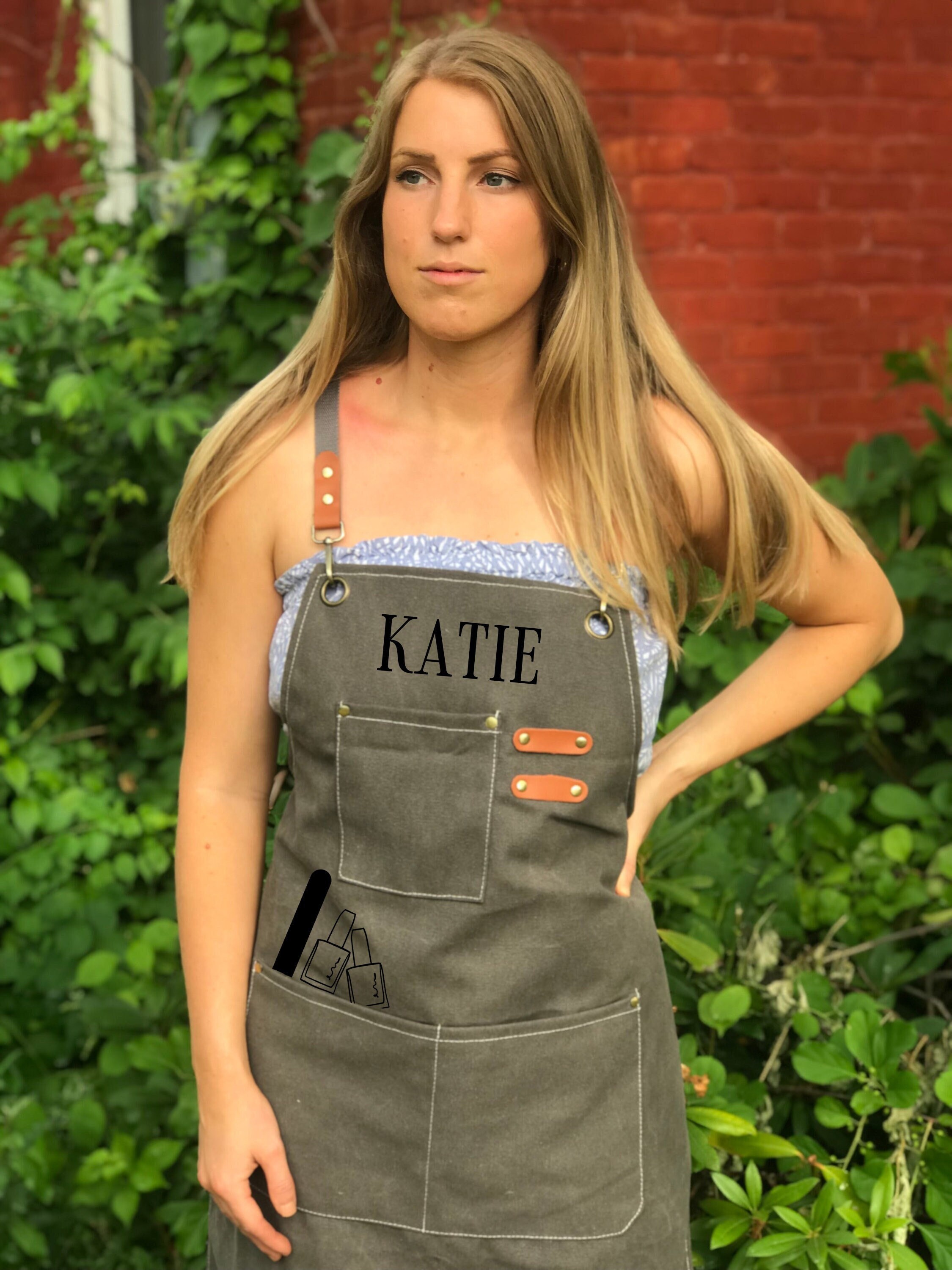 Amazon.com: Jeanerlor Waxed Canvas Work Apron for Women with