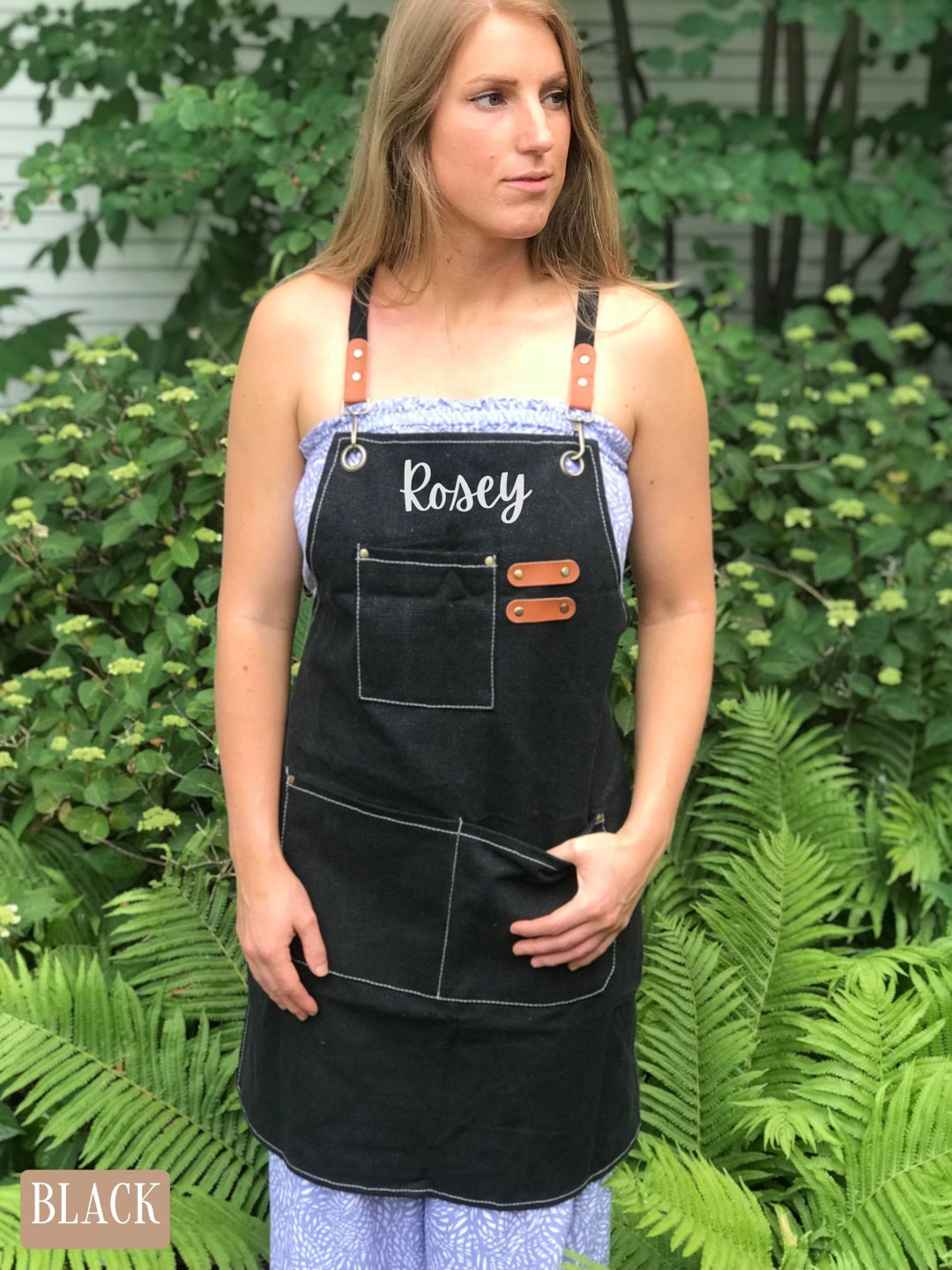 Custom Esthetician Apron Logo Spa Apron Customized for Women Etsy