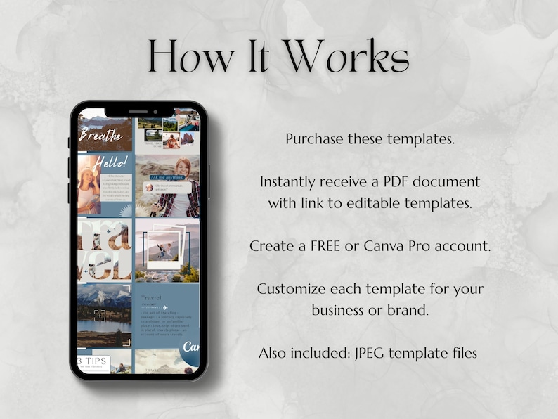 Template Social Media Travel Post