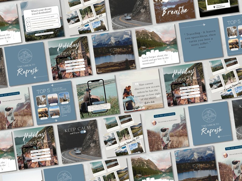Travel Instagram Template Travel Agent