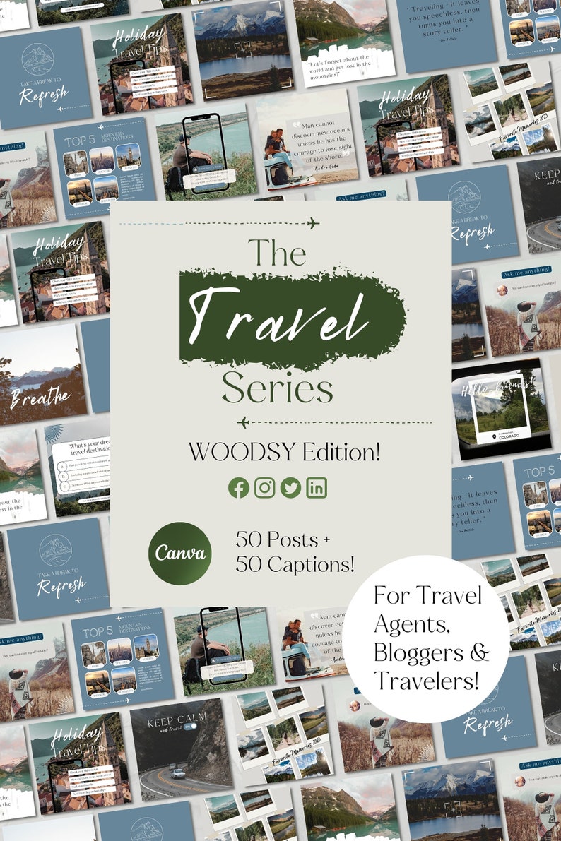 Travel Instagram Template Travel Agent