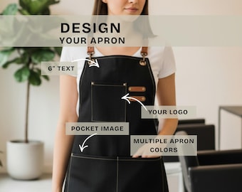 Vintage Apron, 1950s Apron, Work Apron, Advertising Apron