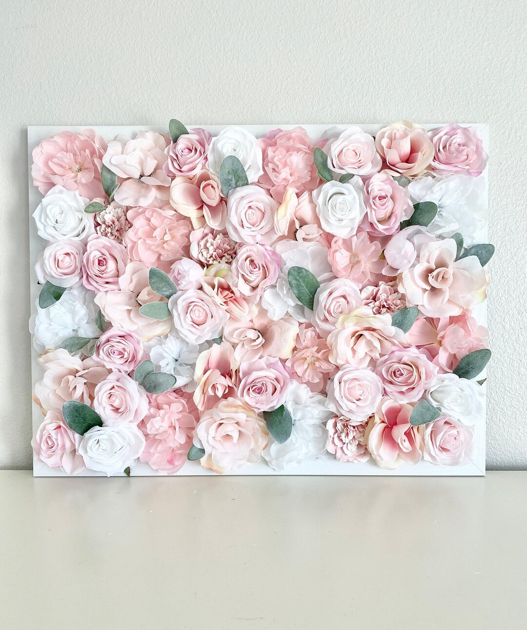 Blush Pink Peony Flower Wall Decor Nursery Peony Wall Decor Rose Decor ...