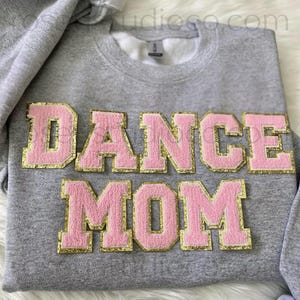 DANCE MOM Sweatshirt DANCE Mom Shirt Dance Mom Hoodie Dance Mom Gift Dance Mama Dance Team Mom Dancer Mom Gift for Her Mama Sweatshirt image 8