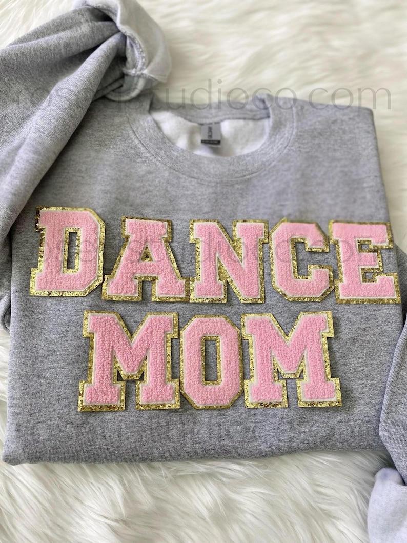DANCE MOM Sweatshirt DANCE Mom Shirt Dance Mom Hoodie Dance Mom Gift Dance Mama Dance Team Mom Dancer Mom Gift for Her Mama Sweatshirt image 8