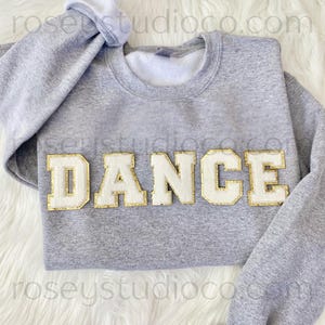 Dance Team Shirt Dance Studio Sweatshirt Custom Dancer Sweater Youth Dancer Outfit Dance Warm Up Shirt Birthday Dance Gift Idea for Girl