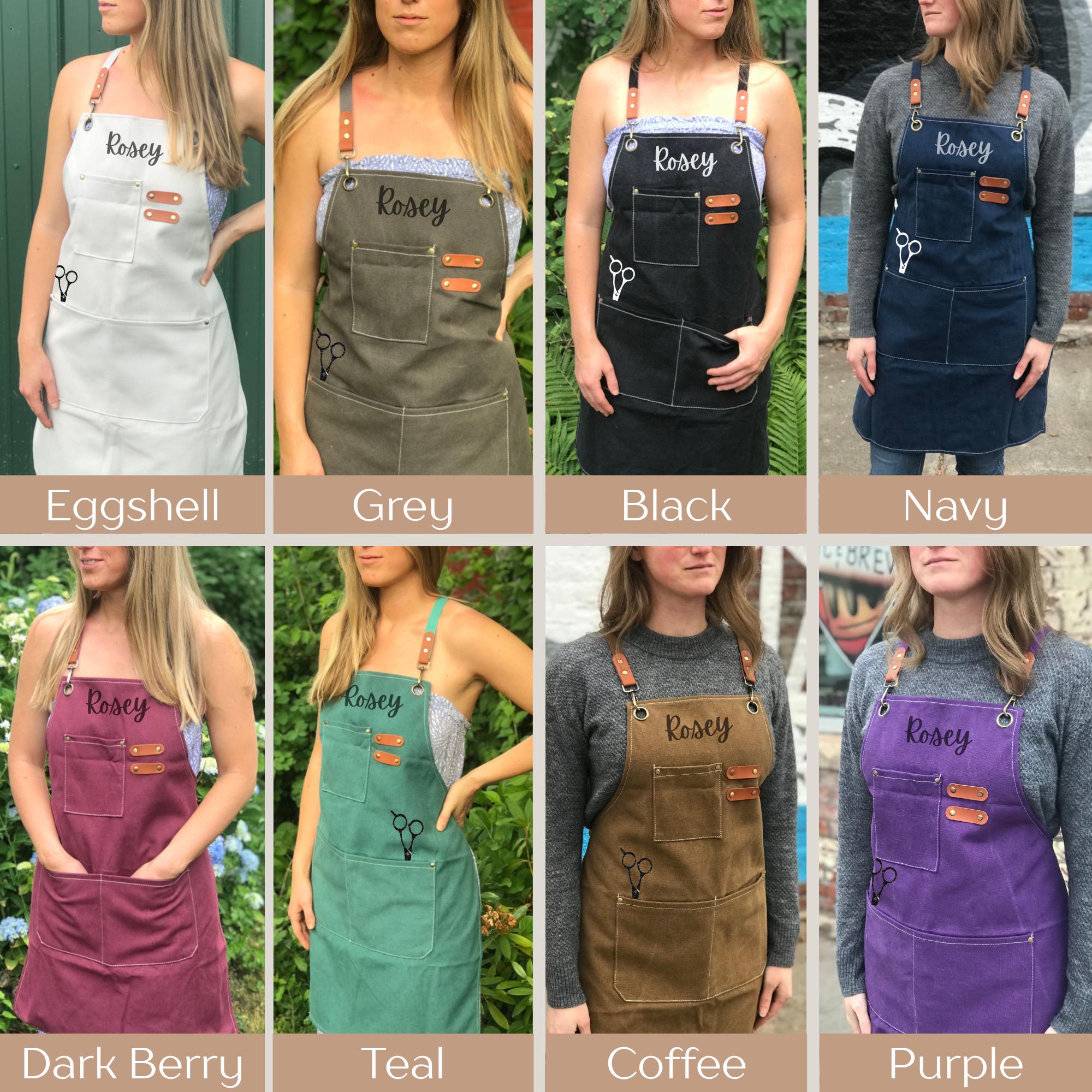 Friseurschürze Mit Taschen – Wasserdicht, Verstellbar, Für Stylisten & Kosmetiker, Praktisch & Stylisch