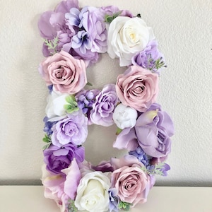 Placa de nome de berçário Berçário Boho Floral Carta Berçário Flor Carta Rosa Tema de berçário Flor Berçário Flor Chá de bebê Floral Bebê