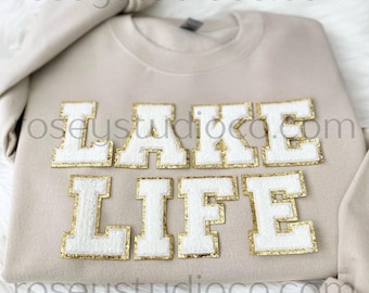 Sudadera Lake Life Camiseta Lake Life Regalo de la vida en la casa del lago Regalo de navegación Camiseta del lago Letrero de la casa del lago Camiseta de vacaciones en el lago Sudadera con el lago