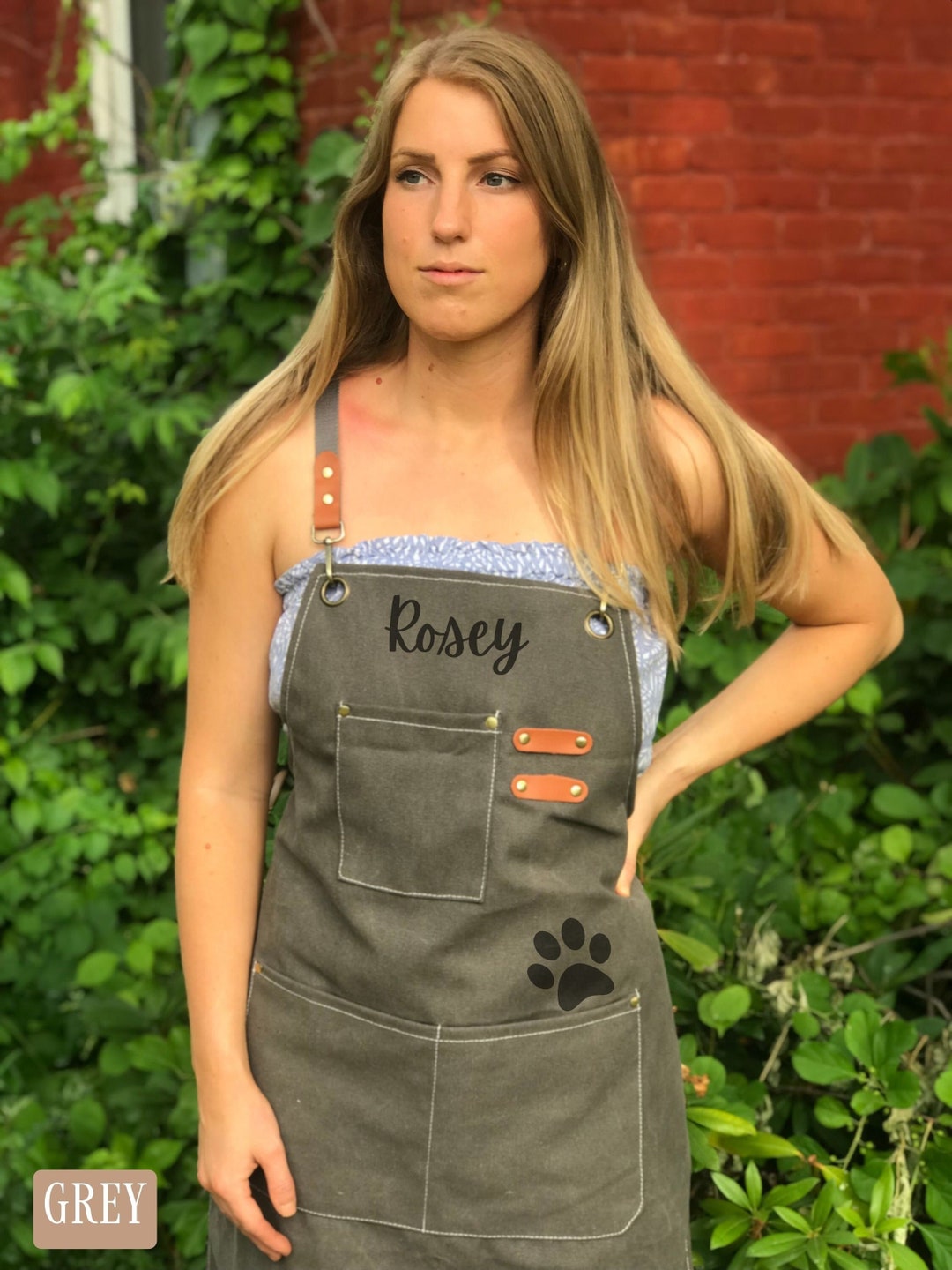 Custom Apron for Dog Groomer Apron for Pet Groomer Apron Pet Spa