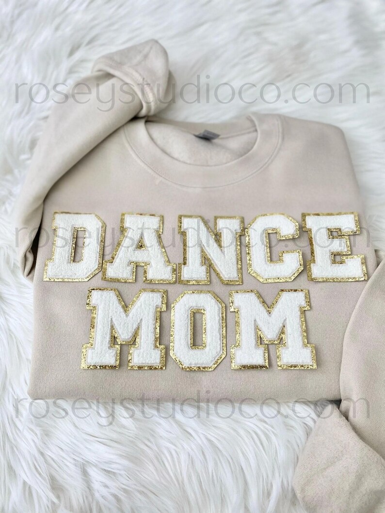 DANCE MOM Sweatshirt DANCE Mom Shirt Dance Mom Hoodie Dance Mom Gift Dance Mama Dance Team Mom Dancer Mom Gift for Her Mama Sweatshirt image 10