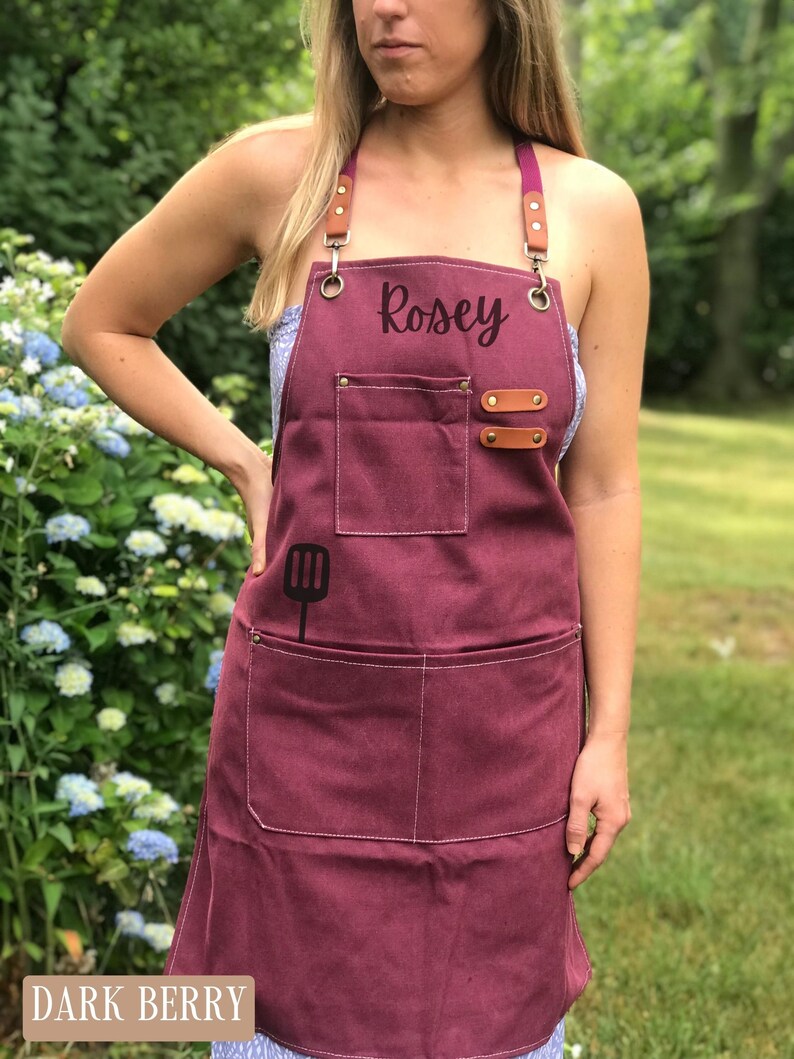 Custom Apron Cute Apron Personalized Apron for Women Etsy
