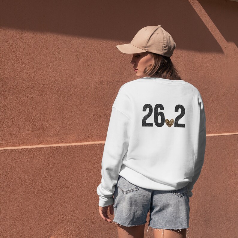Women 26.2 Shirt Marathoner Gift for Runner Marathon Sweatshirt
