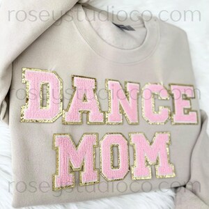 DANCE MOM Sweatshirt DANCE Mom Shirt Dance Mom Hoodie Dance Mom Gift Dance Mama Dance Team Mom Dancer Mom Gift for Her Mama Sweatshirt image 4