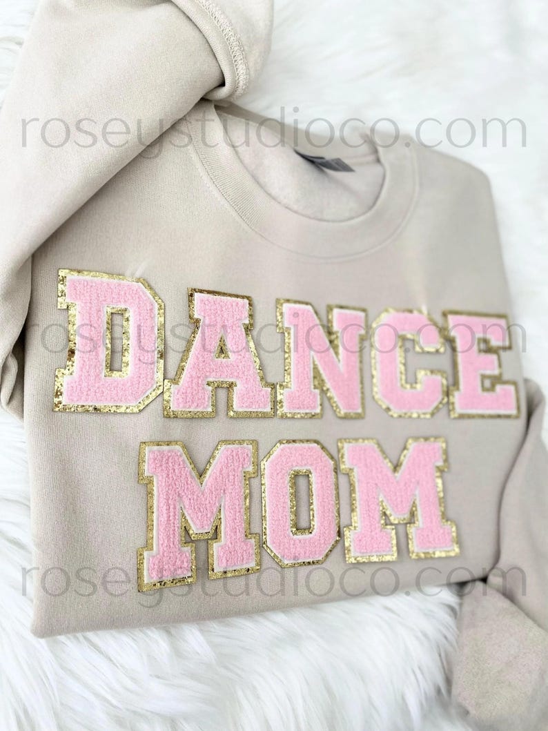 DANCE MOM Sweatshirt DANCE Mom Shirt Dance Mom Hoodie Dance Mom Gift Dance Mama Dance Team Mom Dancer Mom Gift for Her Mama Sweatshirt image 4