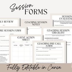 Life Coach Client Intake Form Coaching Business Instagram Template ...