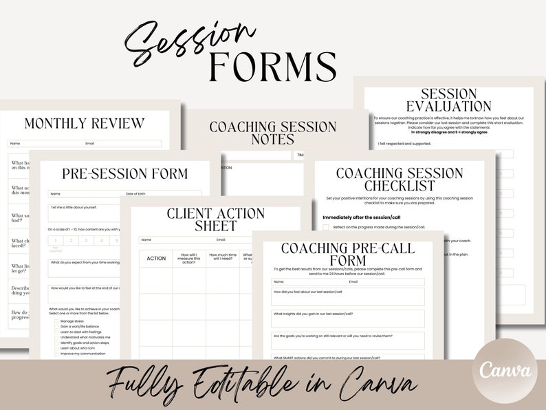 Nutrition Coach Client Intake Form Template