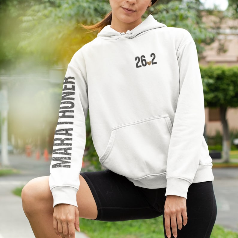 Women 26.2 Shirt Marathoner Gift for Runner Marathon Sweatshirt