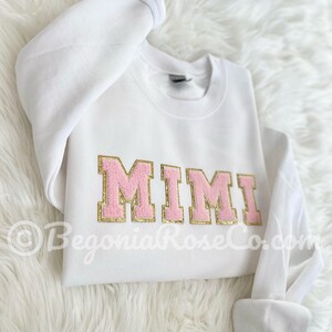 Mimi Sweatshirt / Grandma / Gran / Nana / Gigi Sweatshirt Grandma Gift Mimi Shirt Gift for Mimi Gift Best Mimi Ever Grandma Announcement
