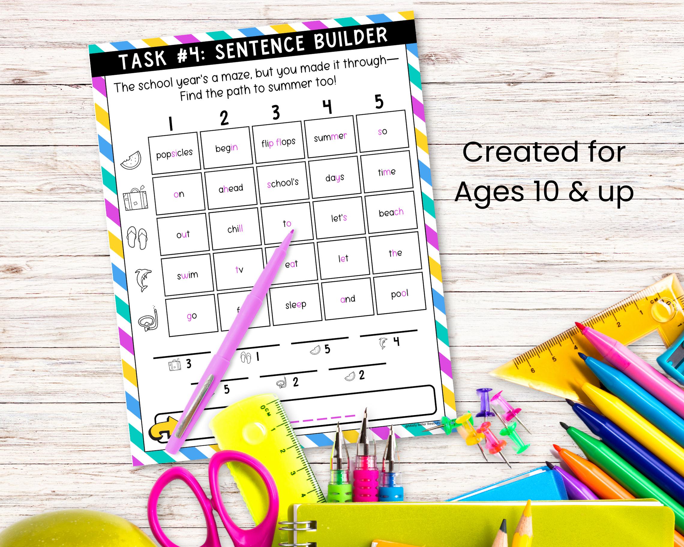 Printable Escape Room for Tweens, Teens, & Kids - End of the School ...