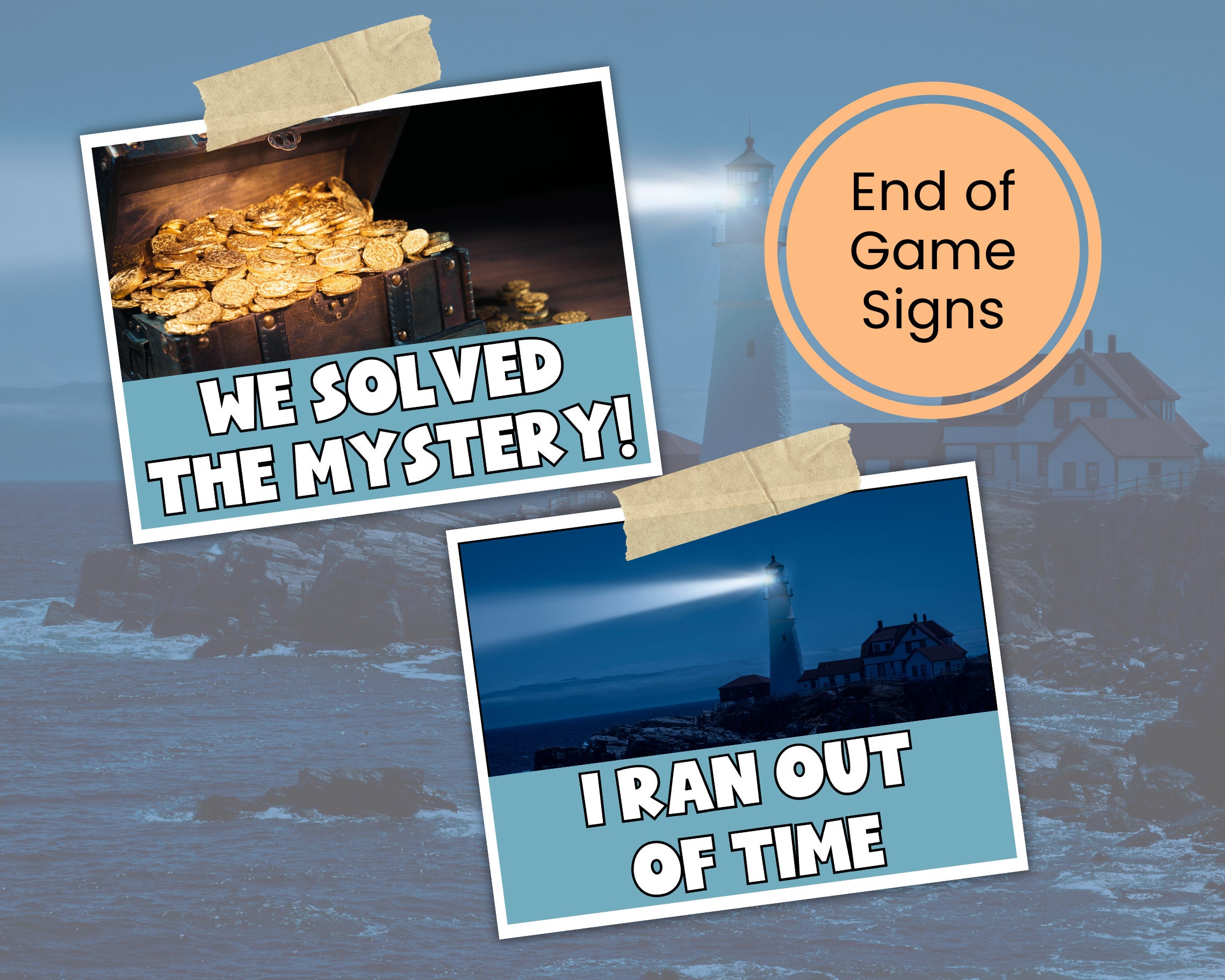Lighthouse Mystery Escape Room for Tweens and Kids - Printable Puzzle ...