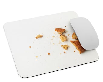 Funny Crumbly Cookies Mousepad - Fun Office Desk Decor