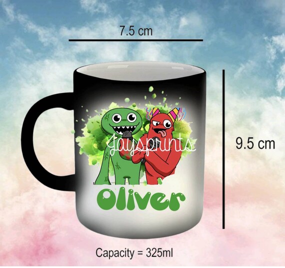 Pick Choose Mix ROBLOX Personalised MAGIC MUG Cup Colour Changing Photo  Text