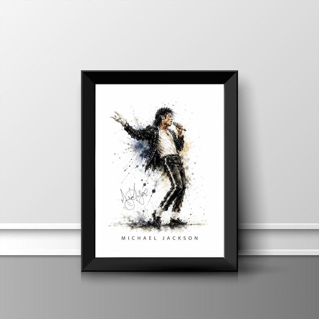 Michael Jackson ポスター 額装品 il_1080xN.8172592987_fq0b.jpg