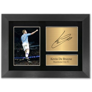 &quot;Kevin De Bruyne Autogramm &quot;&quot;Manche City&quot;&quot; von ManCity, signiert im A4-Format.&quot;