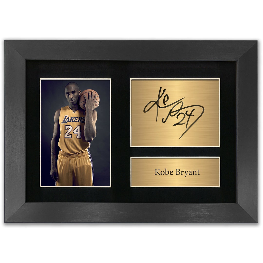 kobe bryant autograph signature