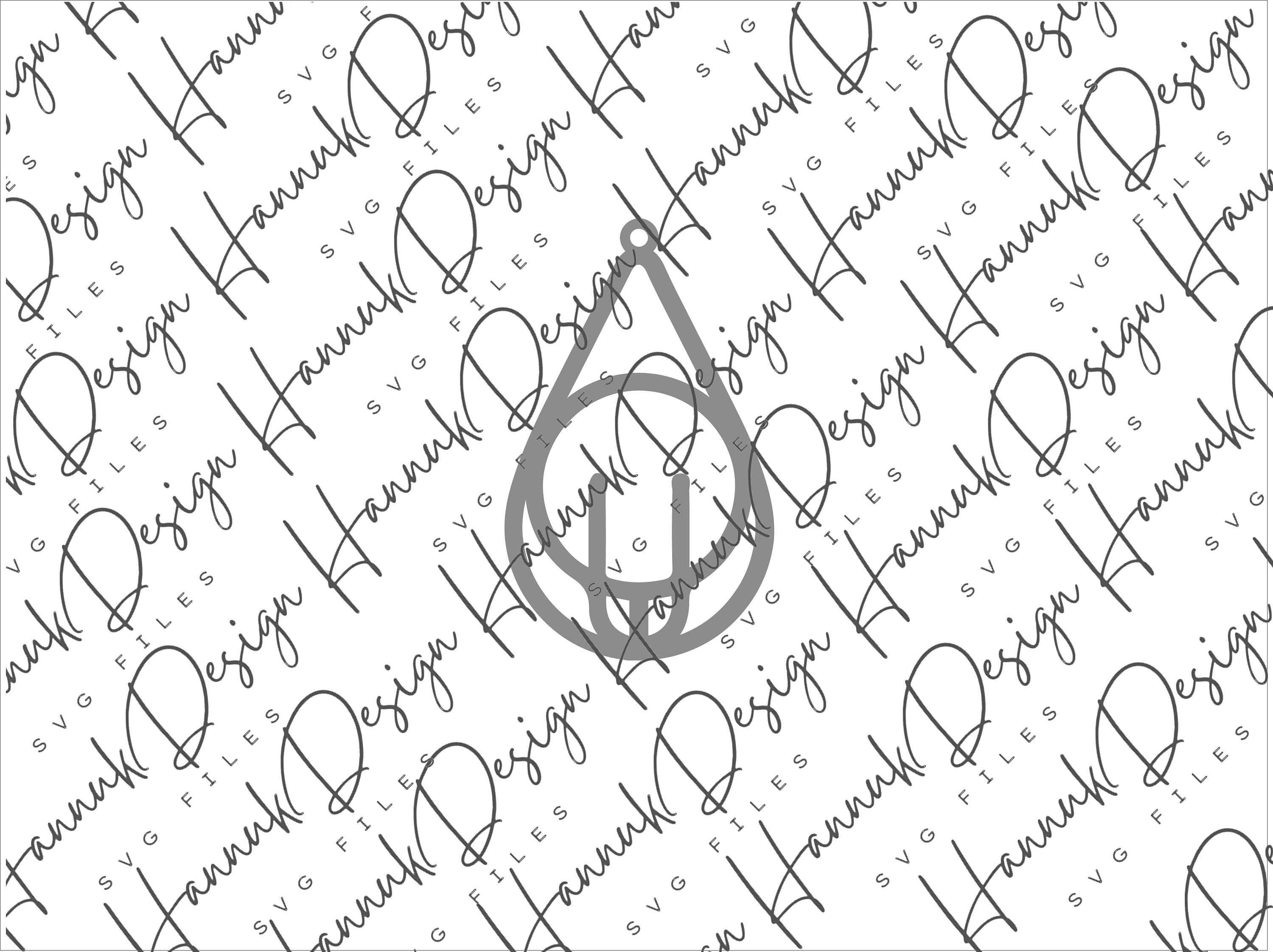 Penis Earring Svg Template Laser Cut File for Glowforge - Etsy