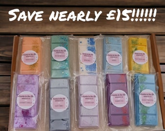 Snap bar bundle Box / FREE GIFT / 10 snap bars / Free delivery / massive savings / amazing long lasting scents