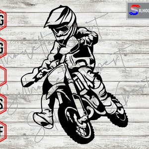 Moto Kid Rider svg, svg moto, Dirt Bike svg, svg Mud Life - Cricut, CNC, Laser, Vinyl Cutter, Sticker Decal, T-Shirt File.
