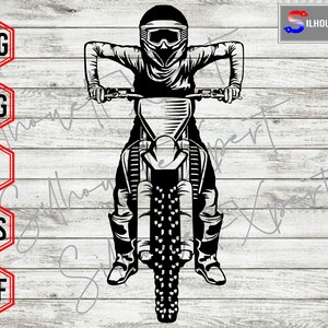 Starting Motocross svg, Motorcycle svg, Dirt Bike svg, Mud Life svg - Cricut, CNC, Laser, Vinyl Cutter, Decal Sticker, T-Shirt File.