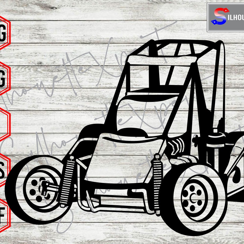 Summit Racing Svg File Midget Car Decals - Etsy