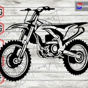 Motocross svg, Motorcycle svg, Dirt Bike svg, Mud Life svg - Cricut, CNC, Laser, Vinyl Cutter, Decal Sticker, T-Shirt File.