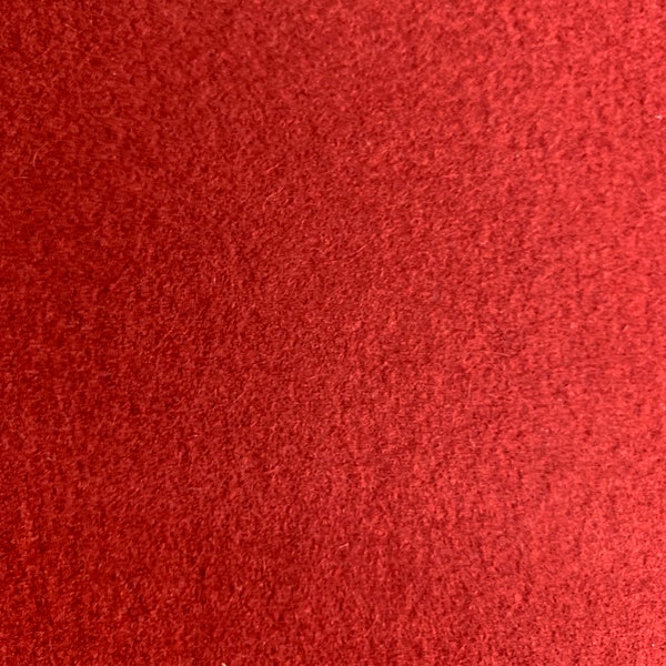 Reststück Wollfilz 3mm, 100% Wolle, Farbe rostrot, Designfilz