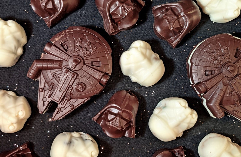star wars chocolates from sweet belle cakes handmade gifts for men