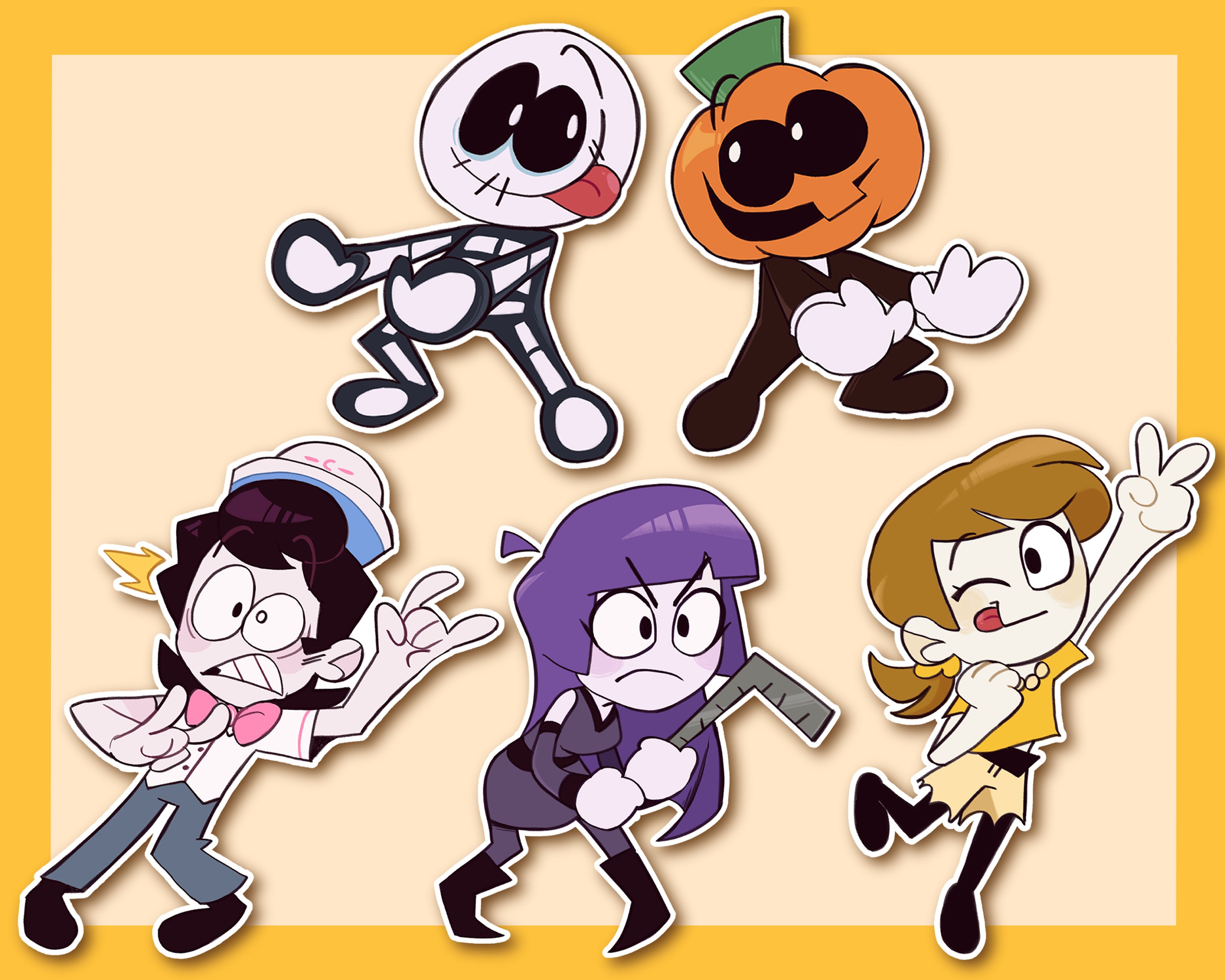A collection of MOST of the spooky month characters : r/spookymonth