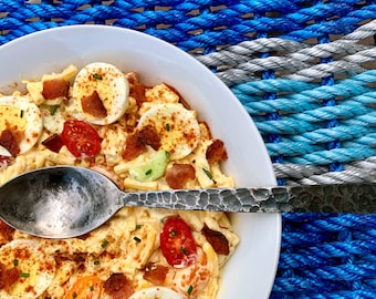 Hand-forged Rustic Serving Spoon