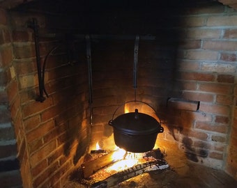 Crochet réglable pour trémail forgé à la main